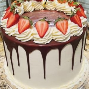 Chocolate Berries Cake